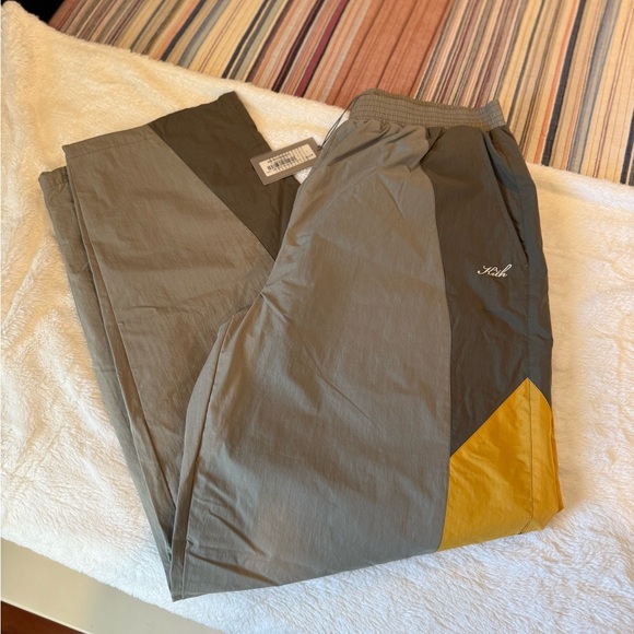 KITH NWT Carter Color Block Windbreaker Pants